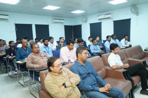 Training session on various statutory provisions for importing and manufacturing gas cylinders under GCR 2016, with gas cylinder manufacturers and AIIGMA members, on 13.06.2025