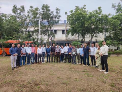 Training on industrial disaster management at NAPES on 18-09-2025