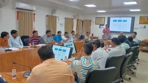 Training on industrial disaster management at NAPES on 18-09-2025